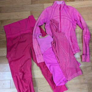 Pink Activewear Set